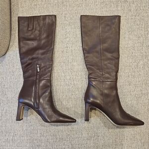 Sam Edelman NWOT Sylvia Boots Spiced Pecan Narrow/Regular Calf